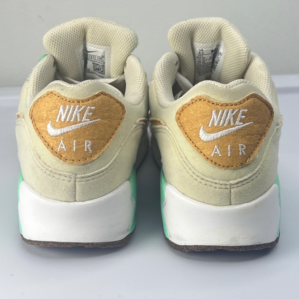 Nike Air Max 90 Happy Pineapple Coconut Milk Green Glow DC5211-100 Womens 8.5 - Picture 4 of 12
